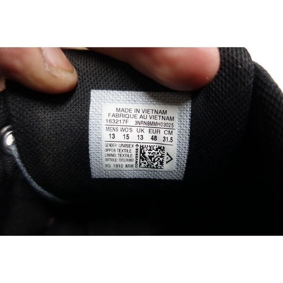 CONVERSE Men Chuck Taylor All-Star High Street 13 Grey/Black Canvas 163217F - Picture 10 of 10